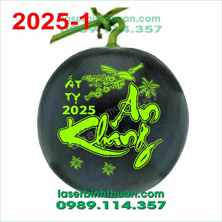 File Khắc Dưa Hấu 2025 Mẫu 1 - An Khang 2 File Khắc Dưa Hấu 2025 Mẫu 1 - An Khang