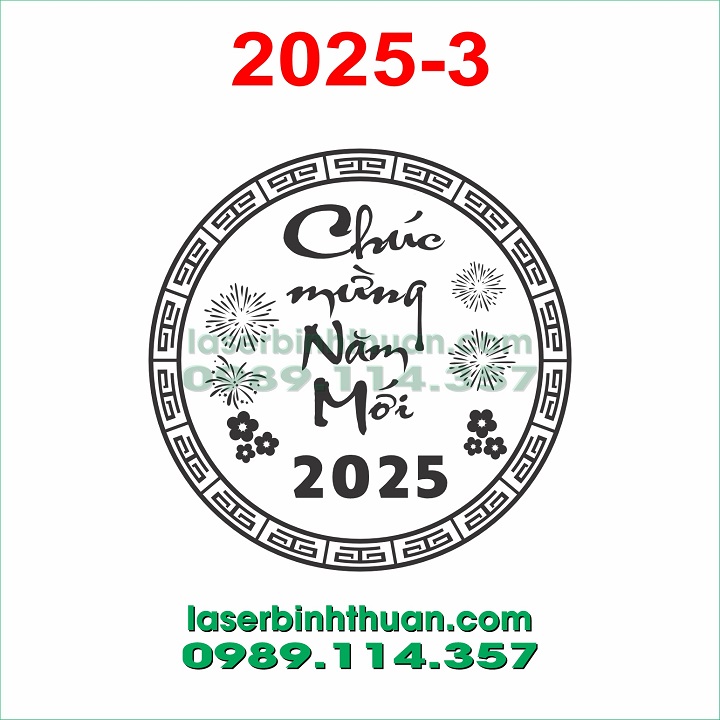 File Khắc Dưa Hấu 2025 Mẫu 3 - Chúc Mừng Năm Mới 2025 3 File Khắc Dưa Hấu 2025 Mẫu 3 - Chúc Mừng Năm Mới 2025