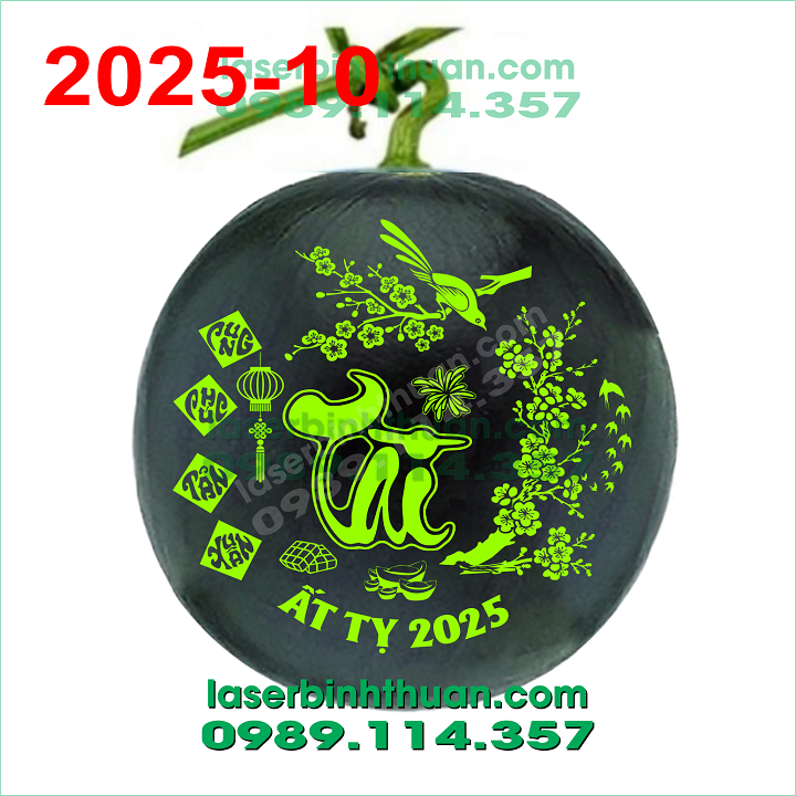 File Khắc Dưa Hấu 2025 Mẫu 10 - Tài 2025 2 file khac dua hau 2025 -10 demo