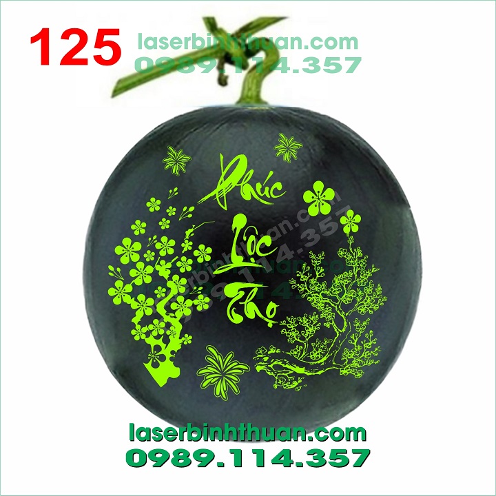 File Khắc Dưa Hấu 125