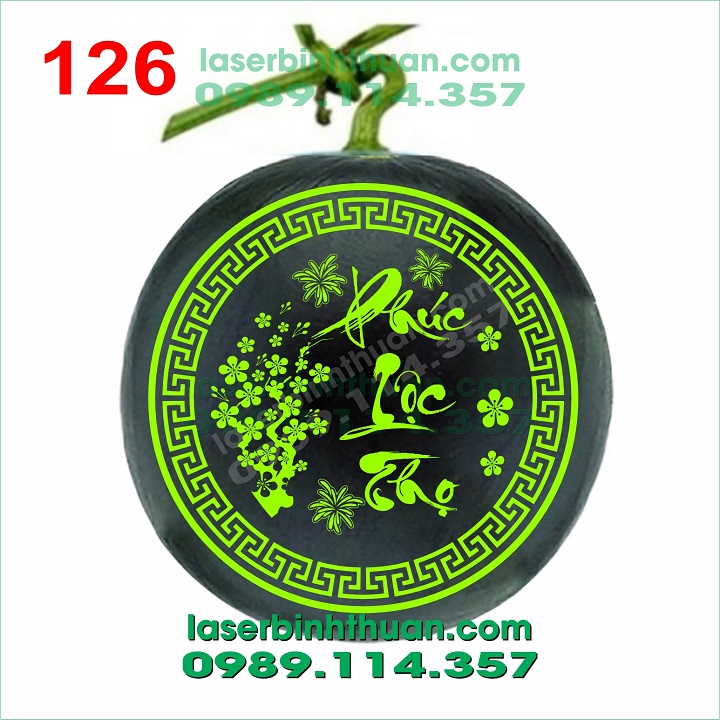 File Khắc Dưa Hấu 126