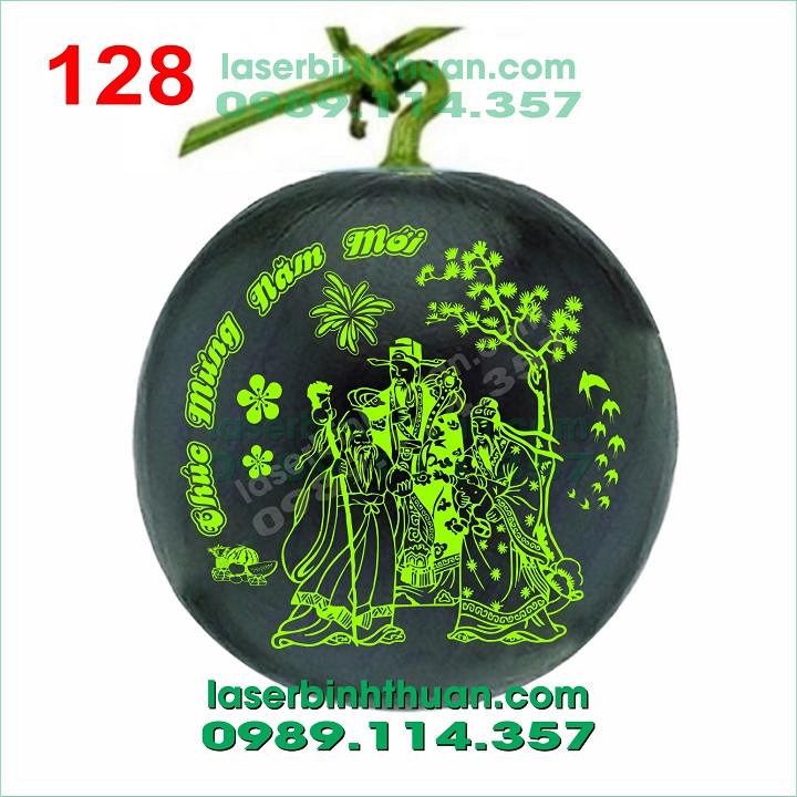 File Khắc Dưa Hấu 128