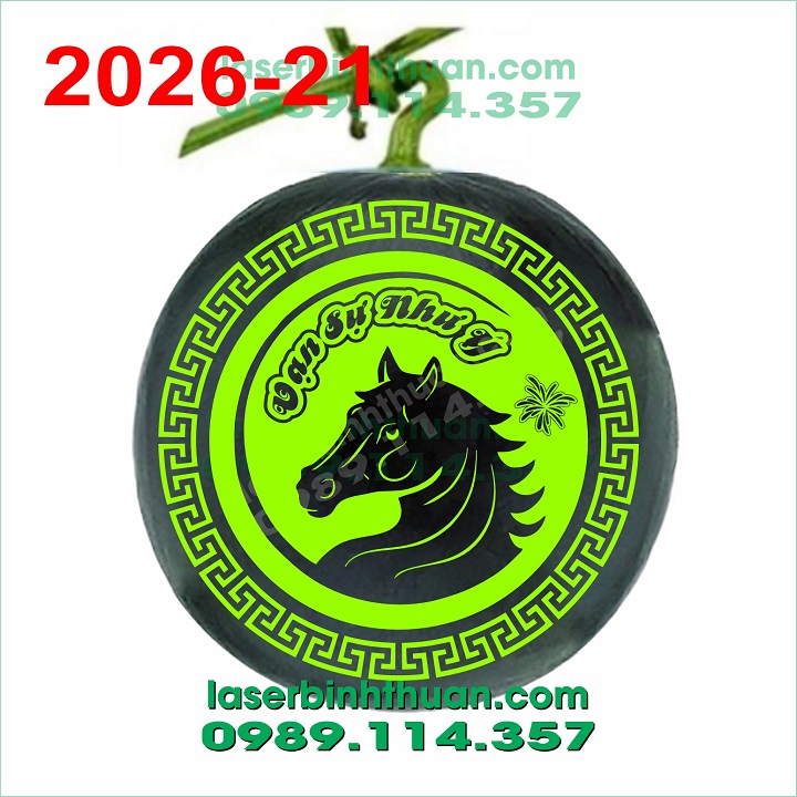 File Khắc Dưa Hấu 2026 Mẫu 21