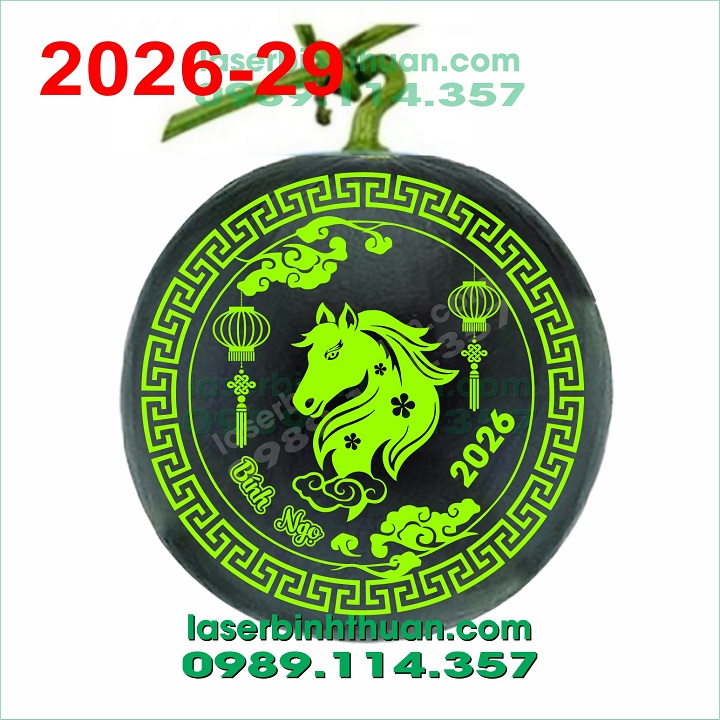 File Khắc Dưa Hấu 2026 Mẫu 29